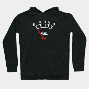 old style car fuel gauge Hoodie